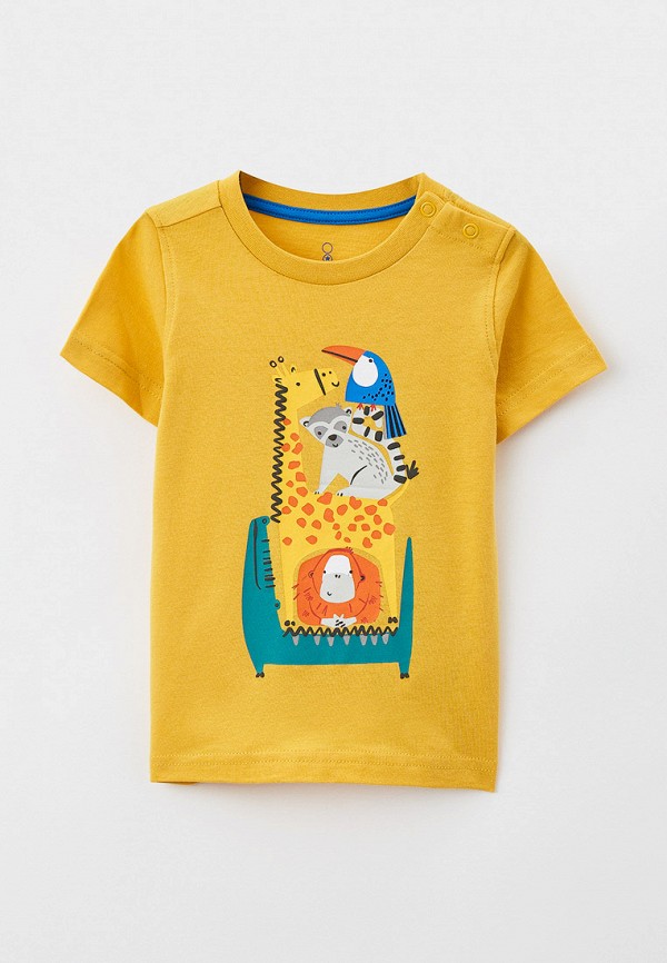 футболка с коротким рукавом mothercare малыши, желтая