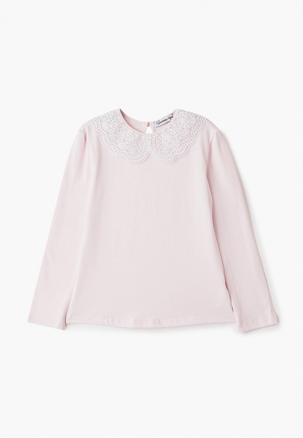 блузка школьная пора для девочки, розовая