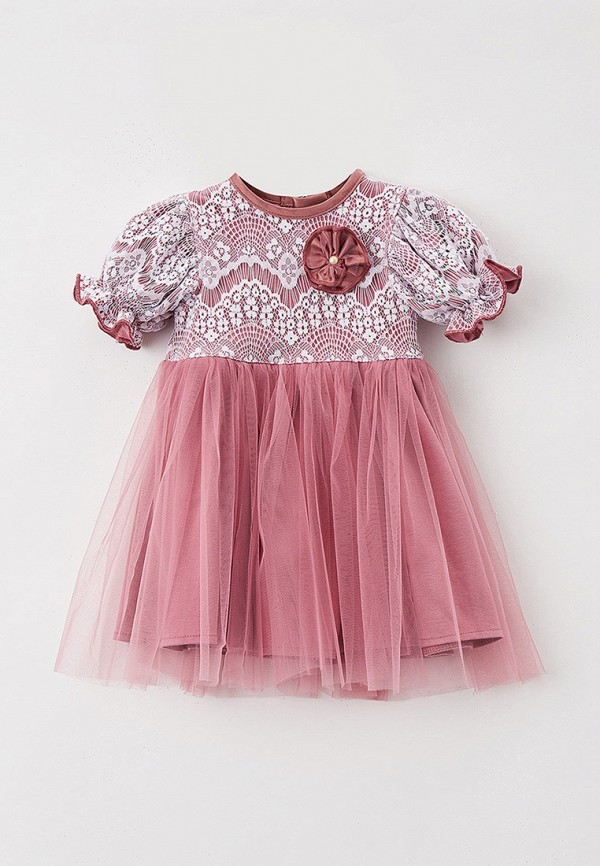 повседневные платье trendyco kids для девочки, розовое