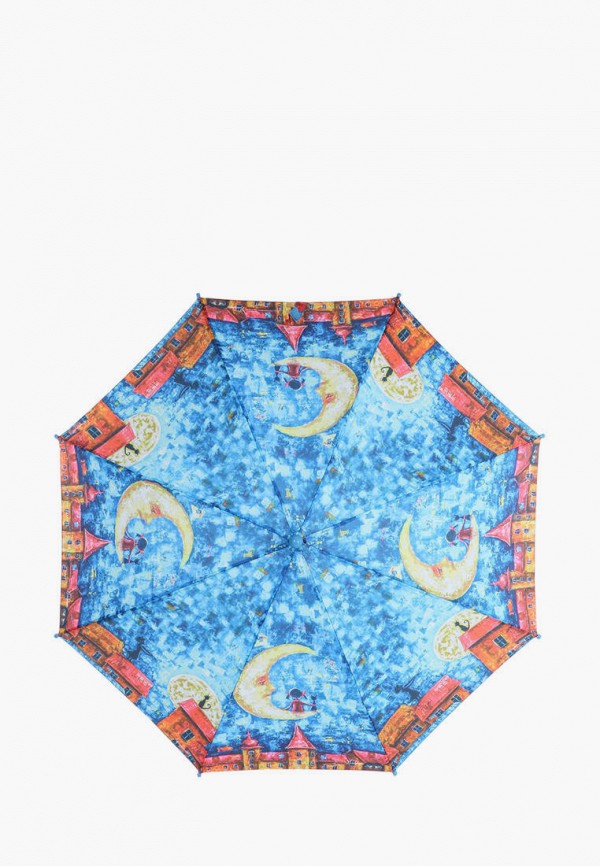 зонт-трости lamberti для девочки, синий