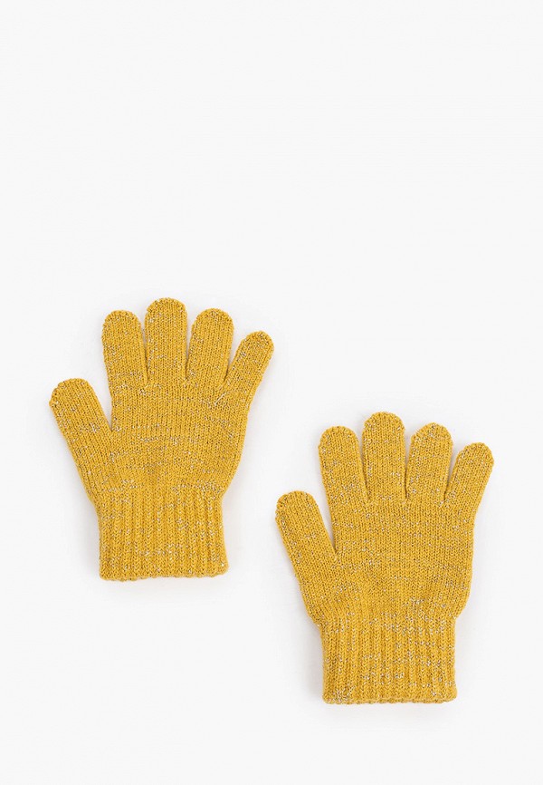 перчатки coccodrillo для девочки, желтые