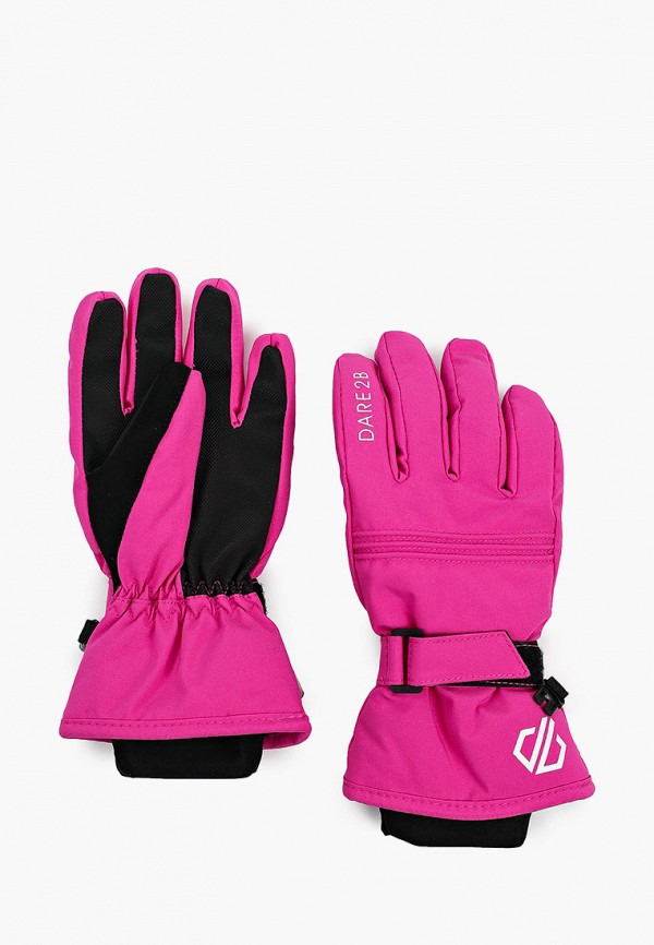 перчатки dare 2b для девочки, розовые