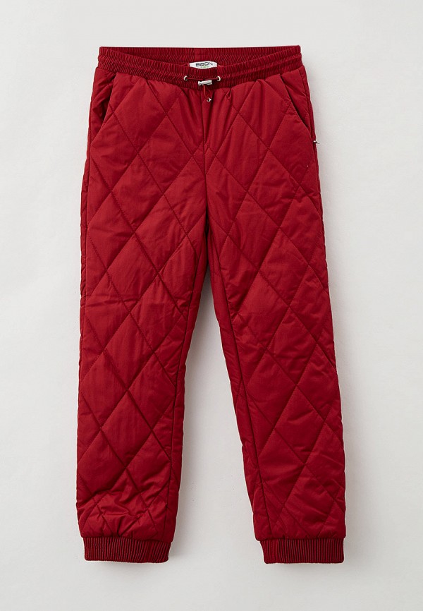 утепленные брюки baon для девочки, бордовые