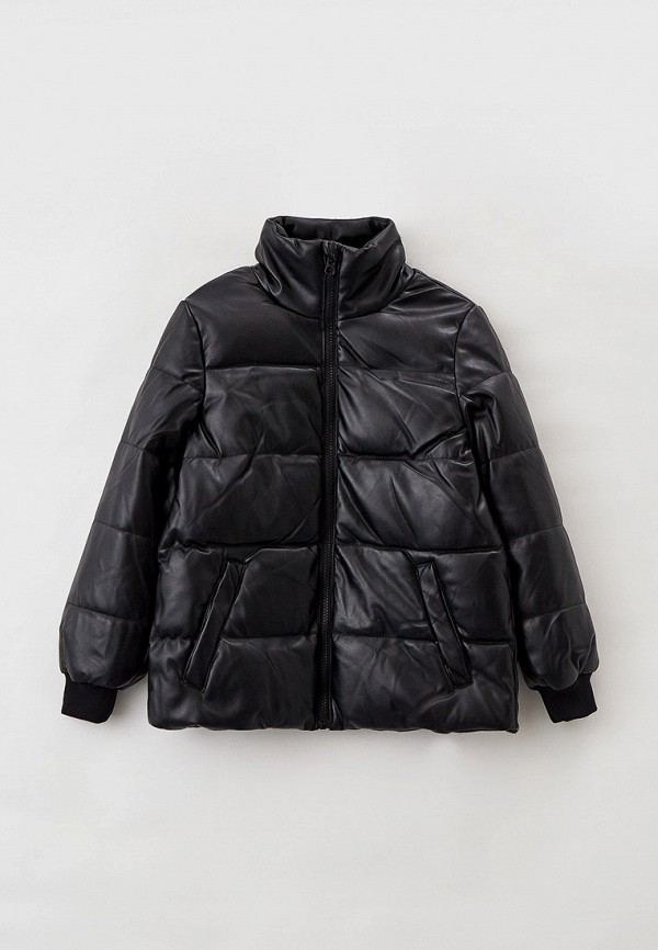 утепленные куртка acoola для девочки, черная