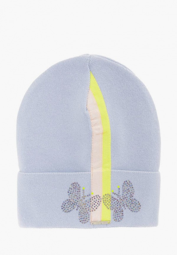 шапка mialt для девочки, голубая