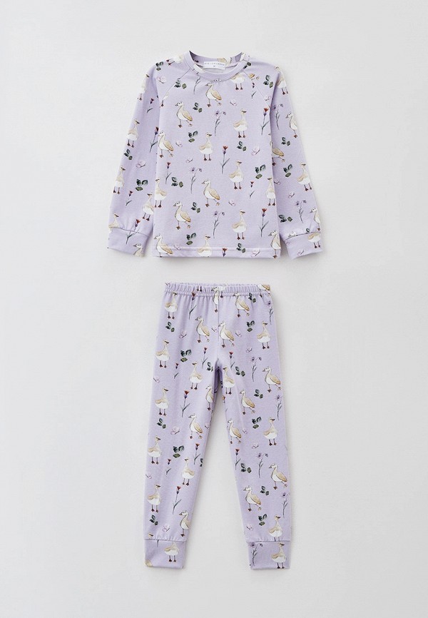 пижама ete children для девочки, фиолетовая