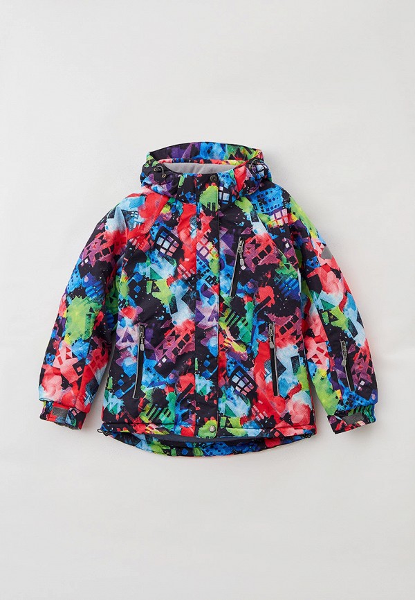 горнолыжные куртка kalborn для девочки, разноцветная