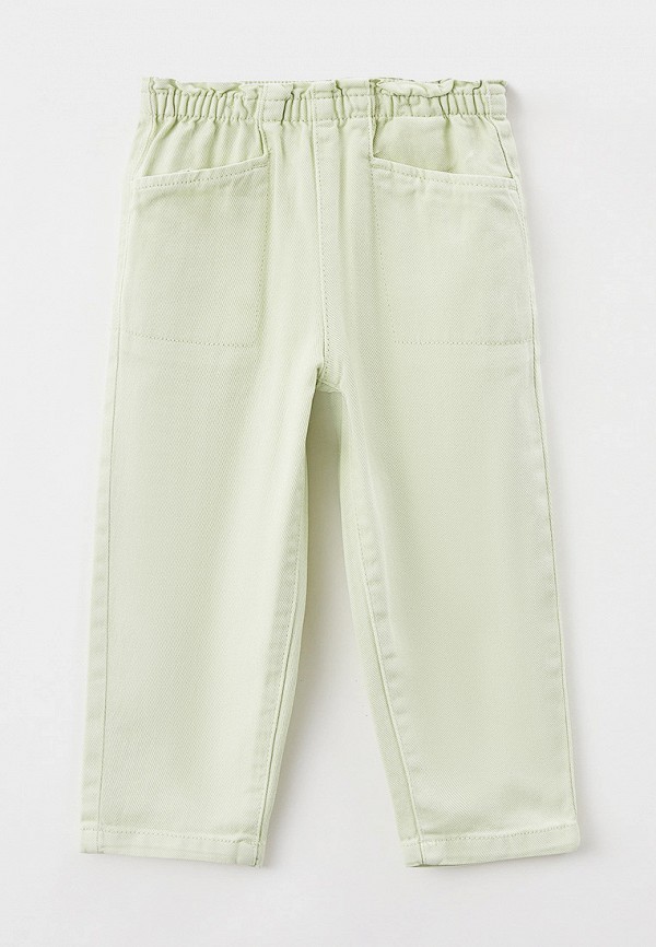 брюки sela для девочки, зеленые