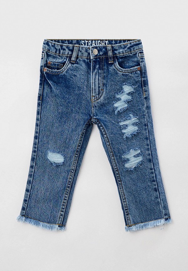 джинсы sela для девочки, синие