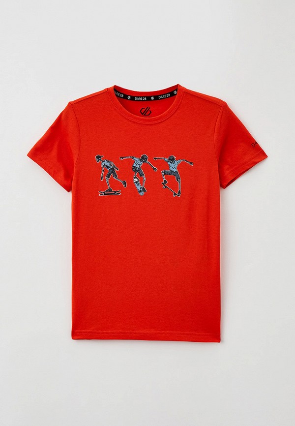 футболка с коротким рукавом dare 2b для девочки, оранжевая