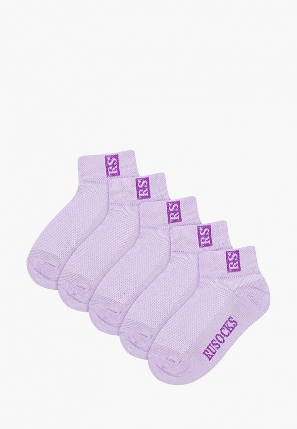 носки rusocks для девочки, фиолетовые