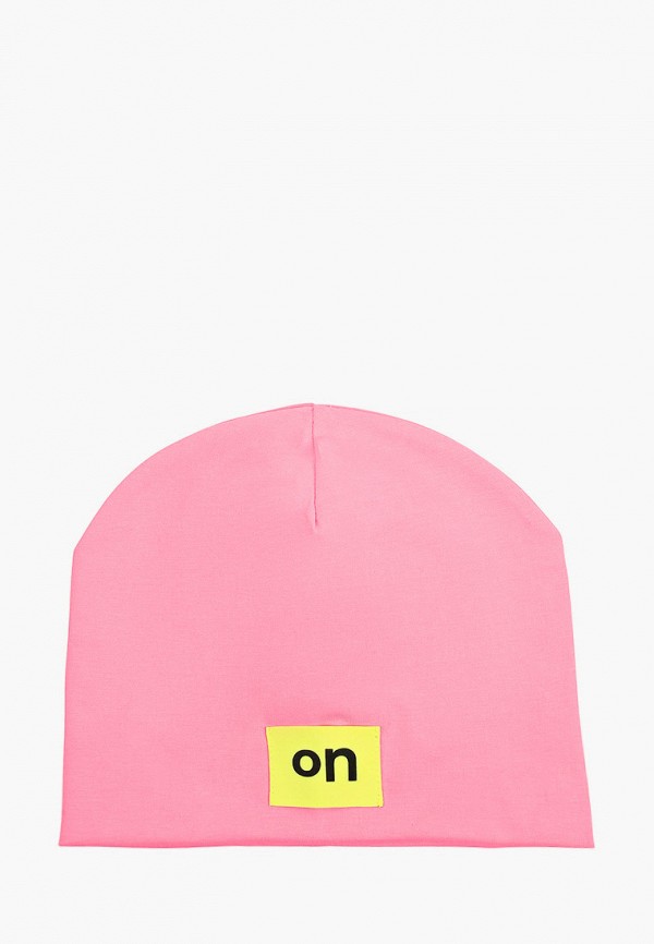 шапка kotik для девочки, розовая
