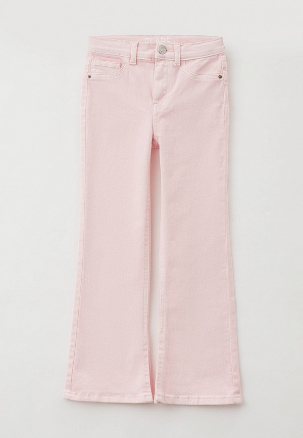 джинсы sela для девочки, розовые