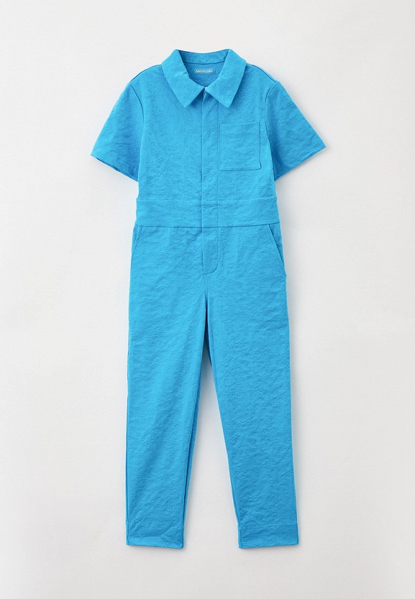комбинезон с брюками archyland для девочки, голубой