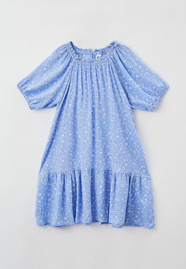 повседневные платье acoola для девочки, голубое