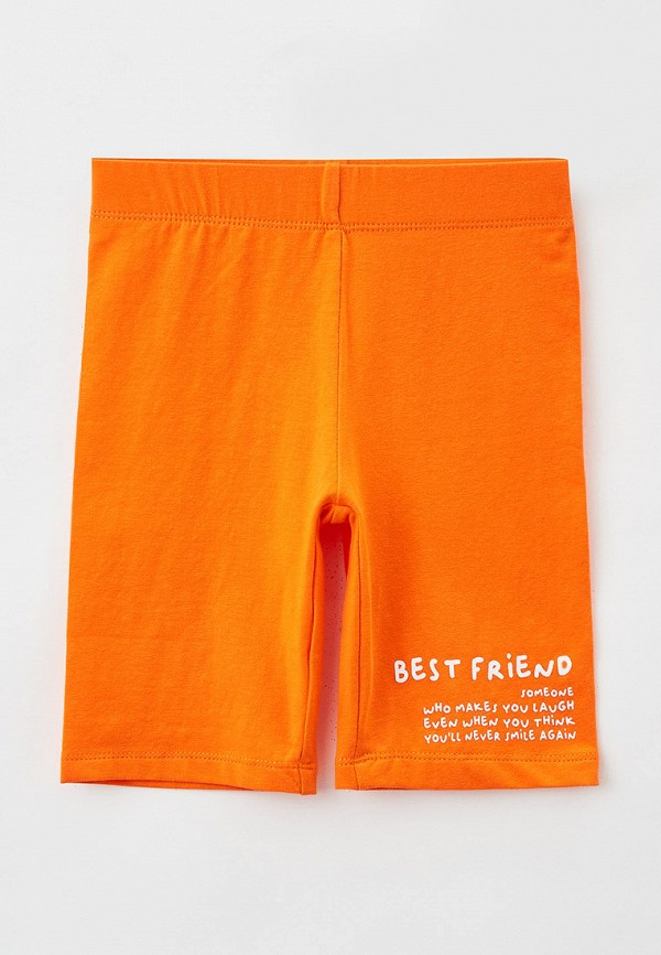 спортивные шорты infunt для девочки, оранжевые