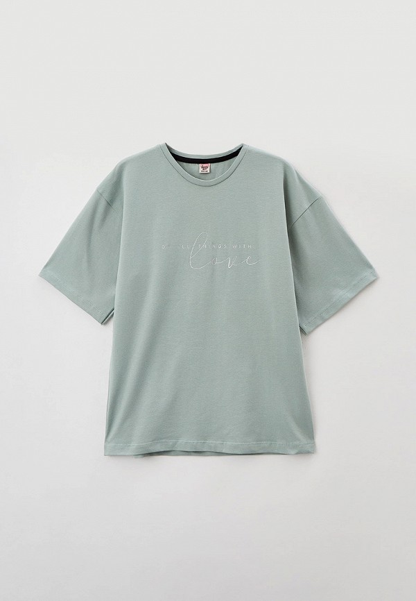 футболка с коротким рукавом beneti для девочки, зеленая