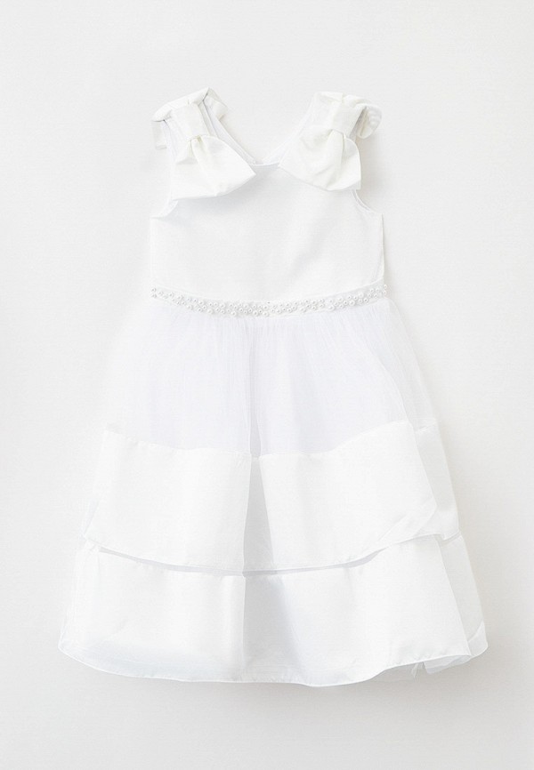 нарядные платье lisaweta для девочки, белое