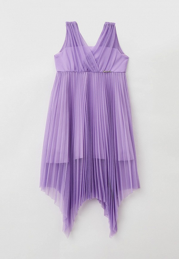 нарядные платье choupette для девочки, фиолетовое