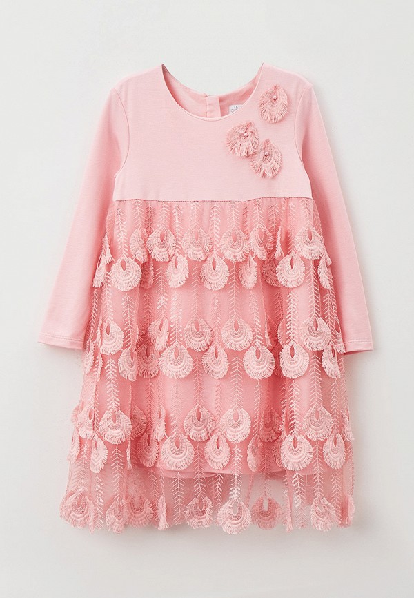 нарядные платье mimpi lembut для девочки, розовое