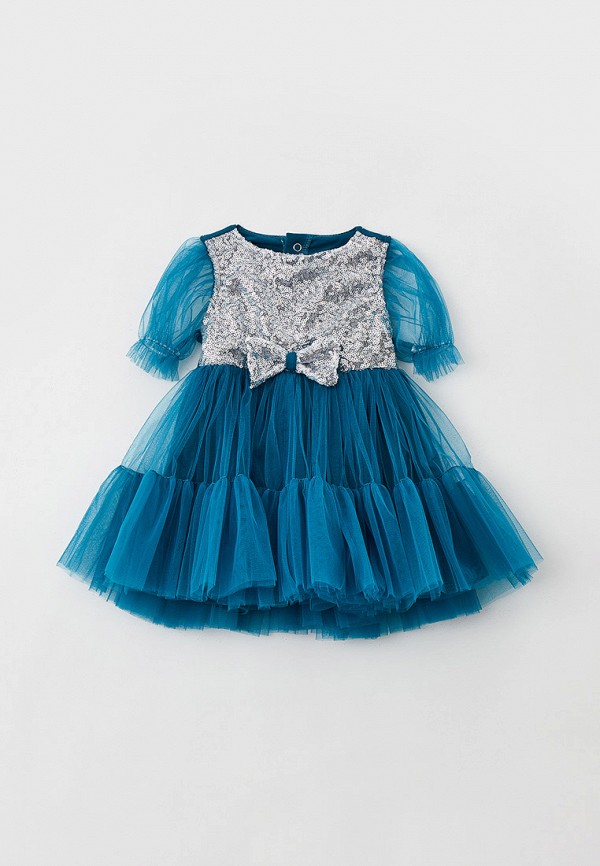 нарядные платье trendyco kids для девочки, синее