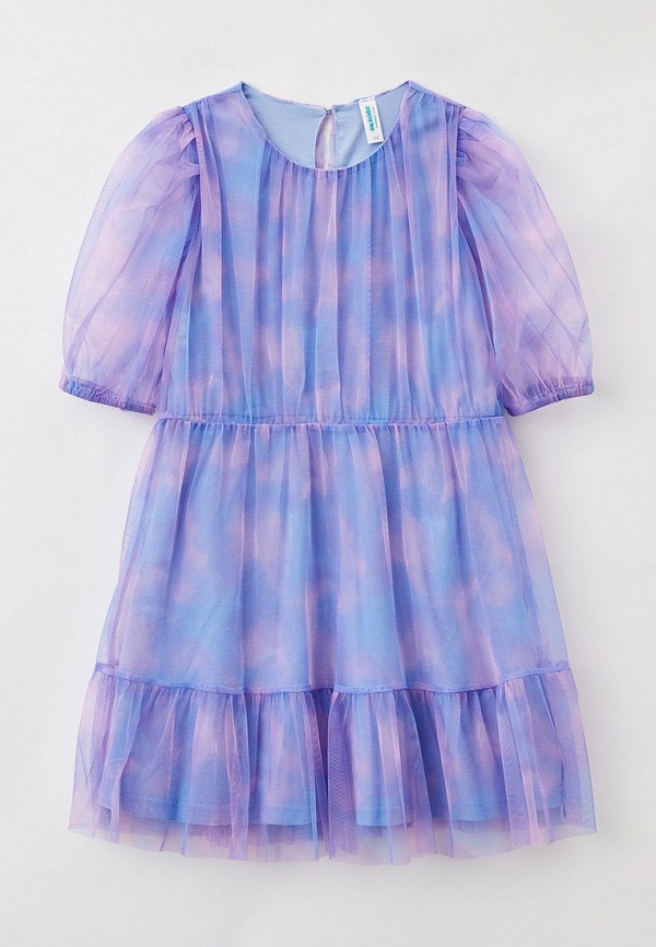 нарядные платье acoola для девочки, фиолетовое