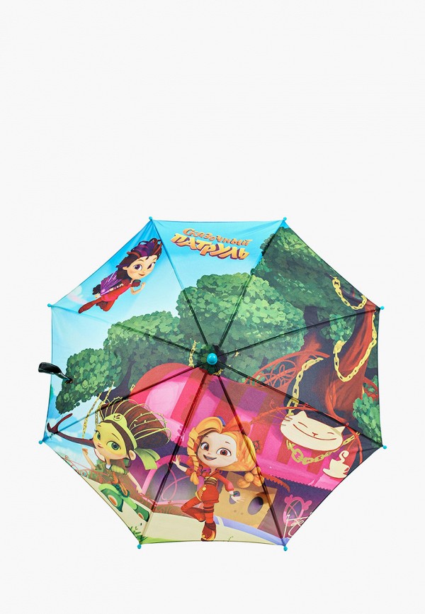 зонт-трости lamberti для девочки, разноцветный