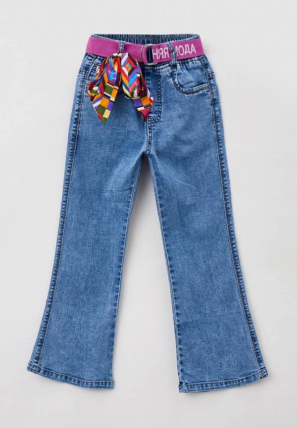 джинсы veresk для девочки, голубые