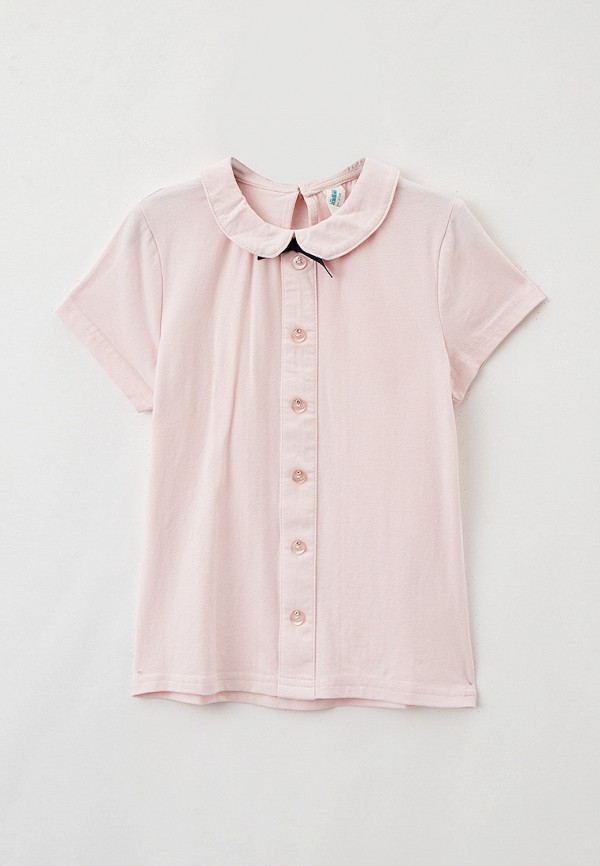блузка acoola для девочки, розовая