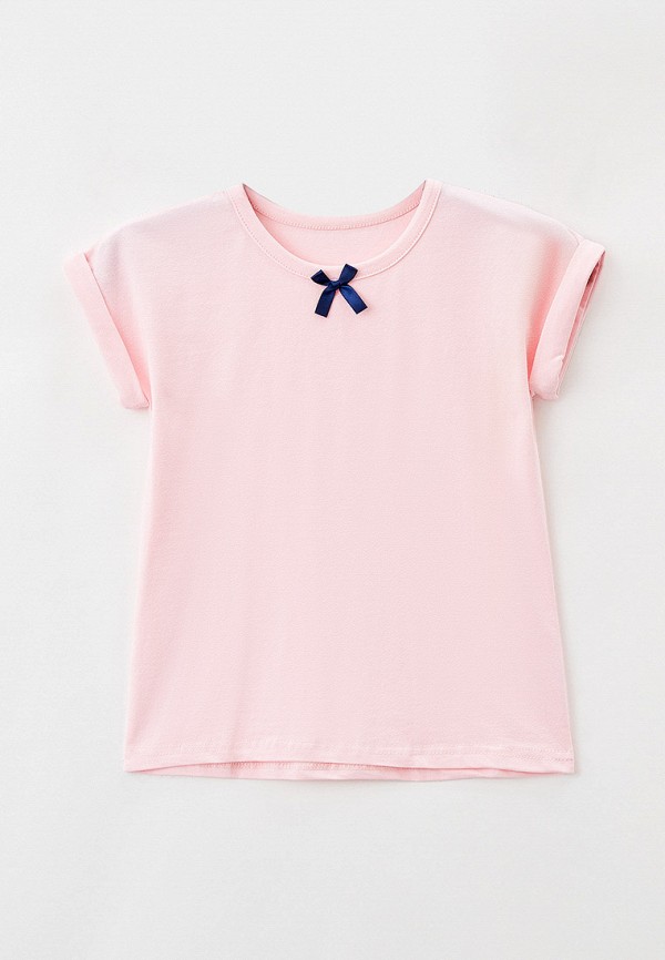 футболка с коротким рукавом котмаркот для девочки, розовая