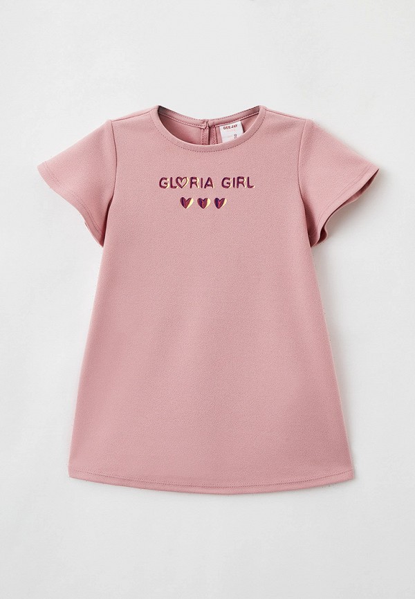 повседневные платье gloria jeans для девочки, розовое