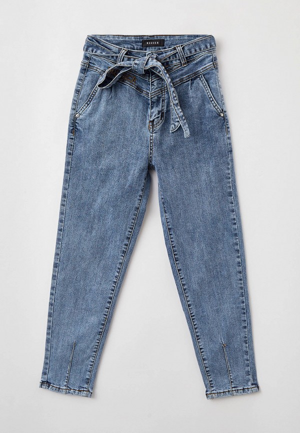 джинсы resser denim для девочки, голубые