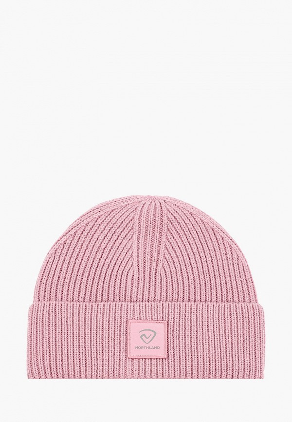 шапка northland для девочки, розовая