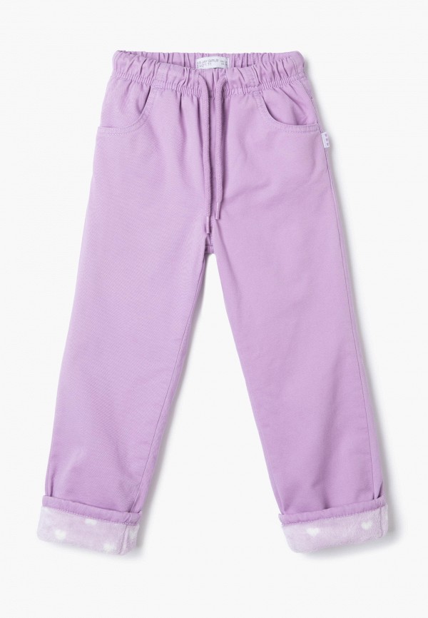 брюки gloria jeans для девочки, фиолетовые