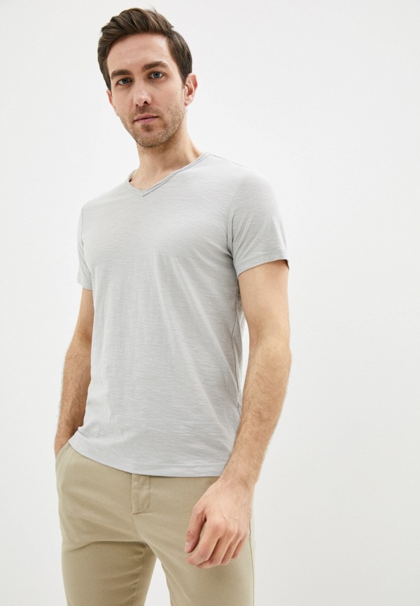 мужская футболка с коротким рукавом colin’s, серая