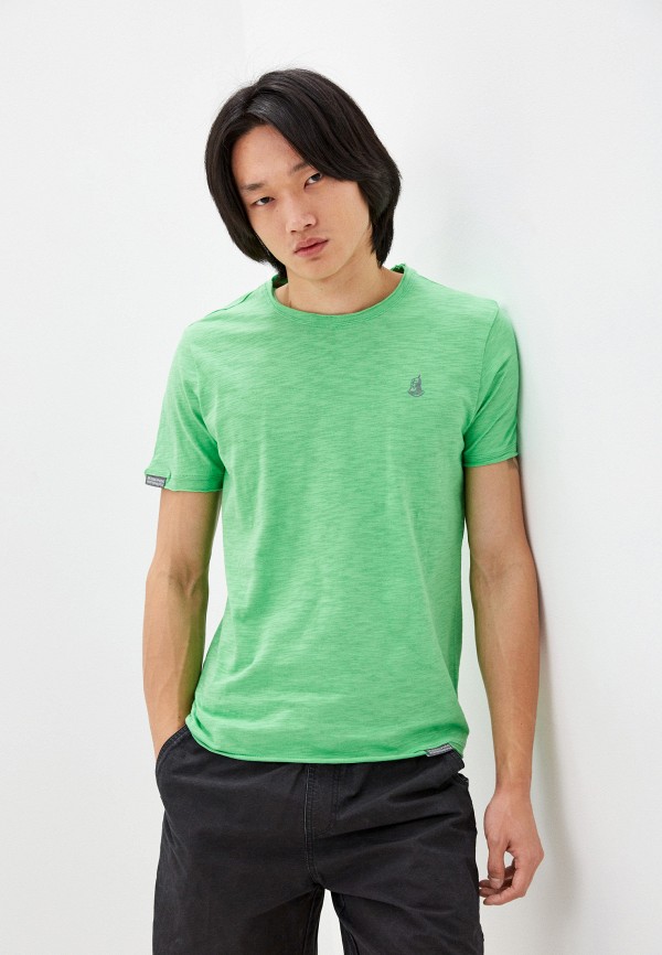 мужская футболка с коротким рукавом velikoross, зеленая