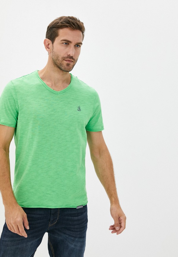 мужская футболка с коротким рукавом velikoross, зеленая