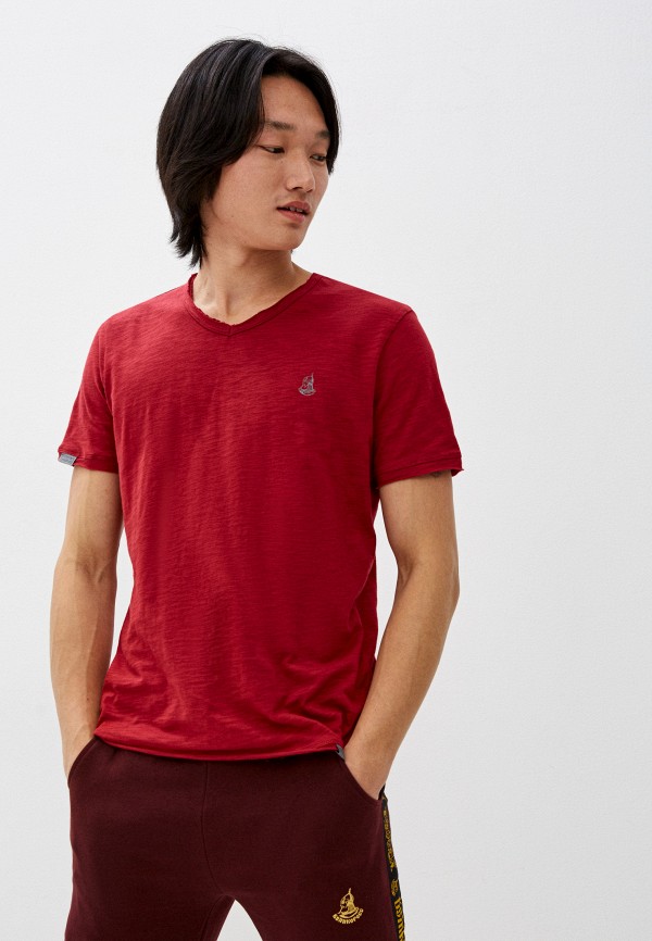 мужская футболка с коротким рукавом velikoross, красная