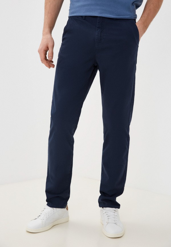 мужские брюки чинос baon, синие