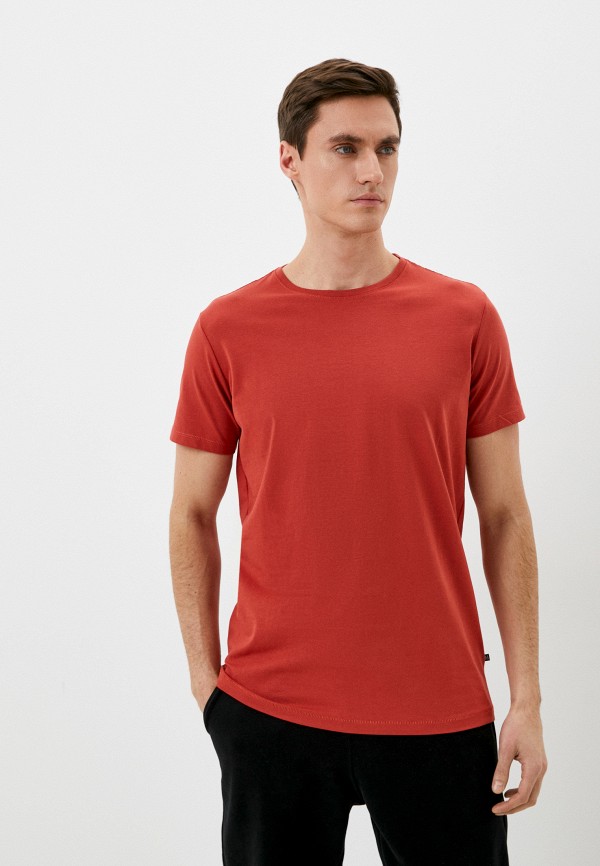 мужская футболка с коротким рукавом matinique, коричневая