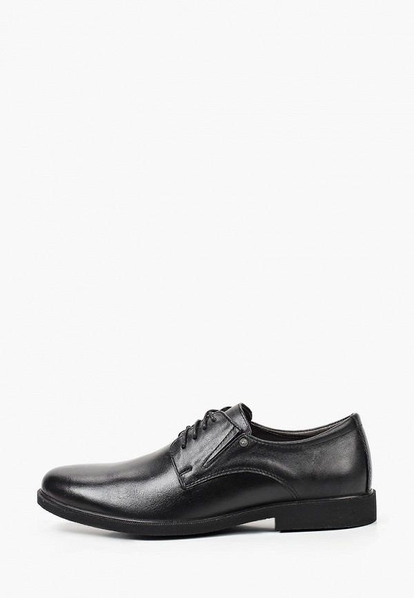 мужские туфли-дерби nine lines, черные