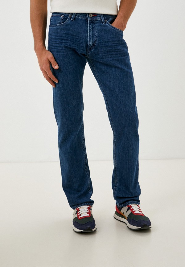 мужские прямые джинсы henderson, синие