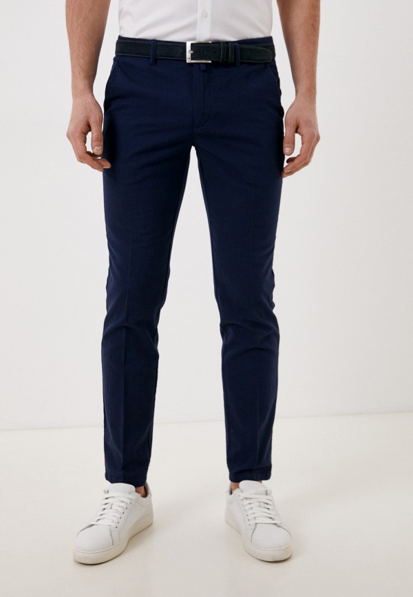 мужские классические брюки henderson, синие