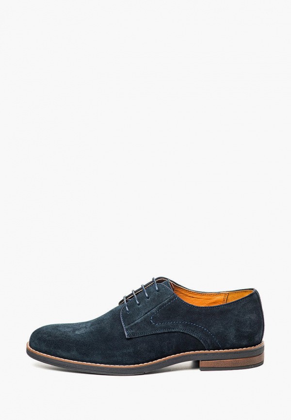 мужские туфли-дерби zenden, синие