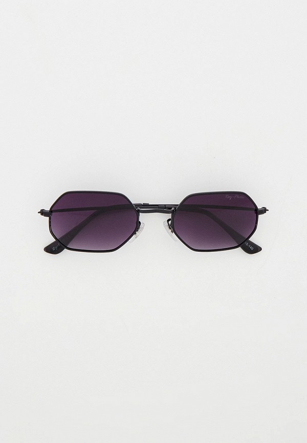 мужские круглые солнцезащитные очки ray flector, фиолетовые