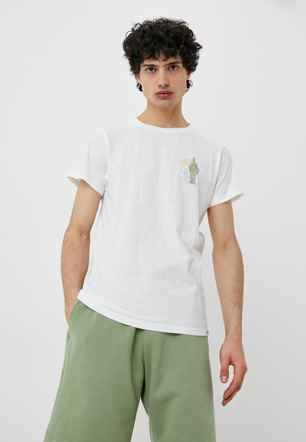 мужская футболка с коротким рукавом deeluxe, белая