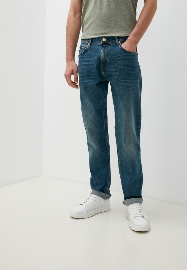 мужские прямые джинсы colin’s, синие