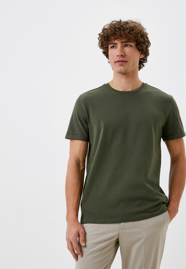 мужская футболка с коротким рукавом colin’s, хаки