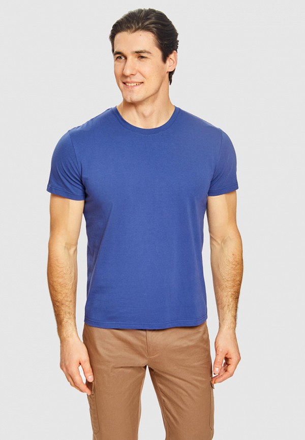 мужская футболка с коротким рукавом kanzler, синяя