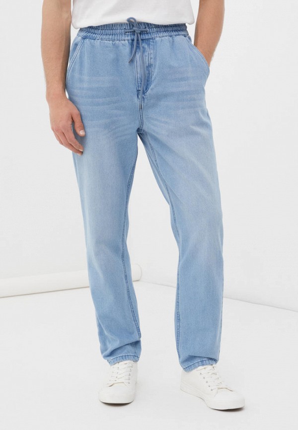 мужские прямые джинсы finn flare, голубые